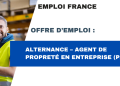 Alternance – Agent de propreté en entreprise (Paris)