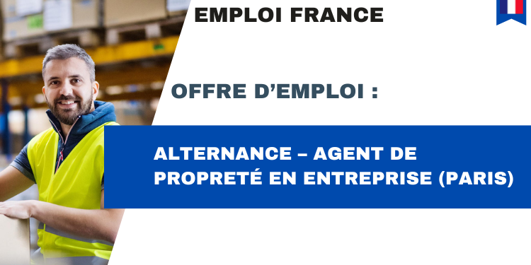 Alternance – Agent de propreté en entreprise (Paris)