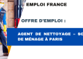 Agent de nettoyage – Société de ménage à Paris