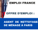 Agent de nettoyage – Société de ménage à Paris