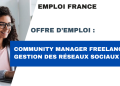 Community Manager Freelance – Gestion des réseaux sociaux