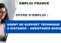 Agent de Support Technique à distance – Assistance basique