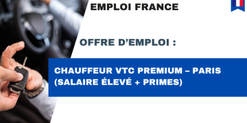 Chauffeur VTC Premium – Paris (Salaire élevé + primes)