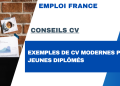 Exemples de CV modernes pour jeunes diplômés