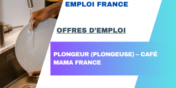 Plongeur (Plongeuse) – Café Mama France
