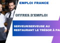 Serveur/Serveuse au Restaurant Le Trésor à Paris
