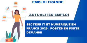 Secteur IT et numérique en France 2026 : postes en forte demande