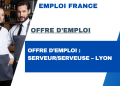 Offre d’emploi : Serveur/Serveuse – Lyon