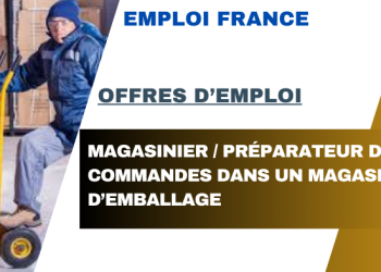 Magasinier / Préparateur de Commandes dans un Magasin d’Emballage