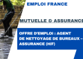 Offre d’emploi : Agent de nettoyage de bureaux – Assurance (H/F)
