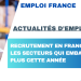 Recrutement en France en 2026 : les secteurs qui embauchent le plus cette année