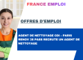 AGENT DE NETTOYAGE CDI 1989€ – PARIS - Renov 3S PASS recrute un Agent de Nettoyage – CDI – 1989€ par mois