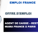 Agent de caisse – Restaurant Mama France à Paris