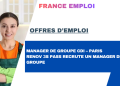 MANAGER DE GROUPE CDI 2899€ – PARIS - Renov 3S PASS recrute un Manager de Groupe – CDI – 2899€ par mois