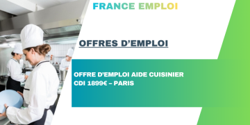 OFFRE D’EMPLOI AIDE CUISINIER CDI 1899€ – PARIS - Rosa Italianno recrute 3 Aides Cuisiniers en CDI – Restaurant Italien à Paris