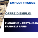 Offre d’emploi : Plongeur – Restaurant Mama France à Paris